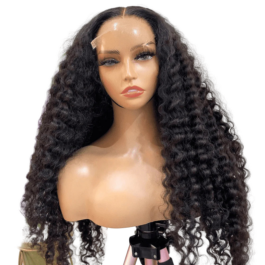 Deep Wave 5x5 HD Lace Closure Wig Unit